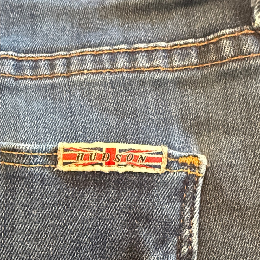 Hudson Jeans Women's Skinny Dark Blue Denim - Picture 4 of 5
